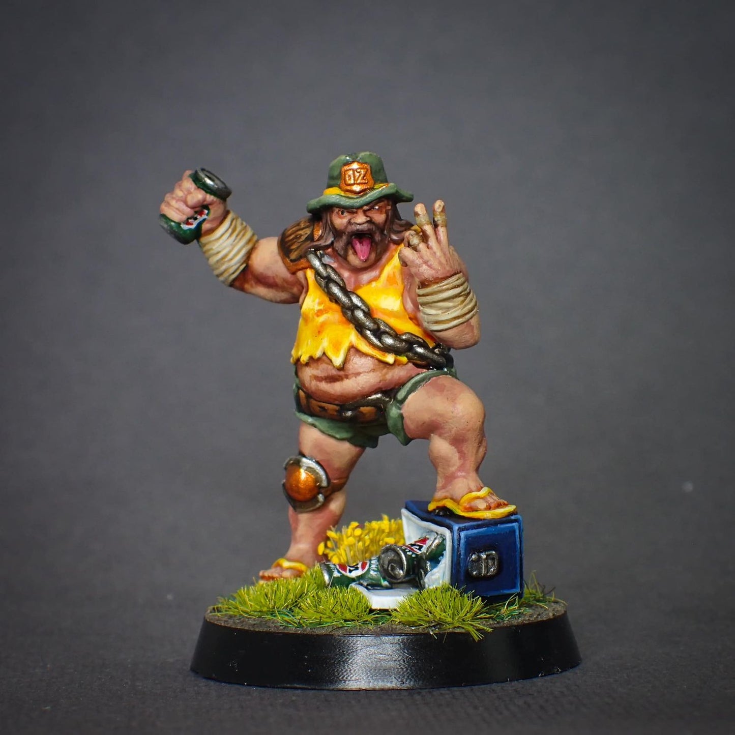 Merv'n "Brewchucker" Hughesson Star Player Miniature
