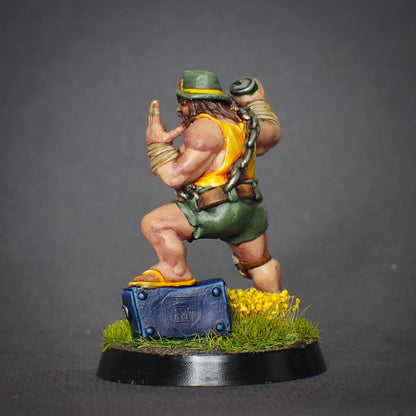 Merv'n "Brewchucker" Hughesson Star Player Miniature