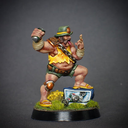 Merv'n "Brewchucker" Hughesson Star Player Miniature