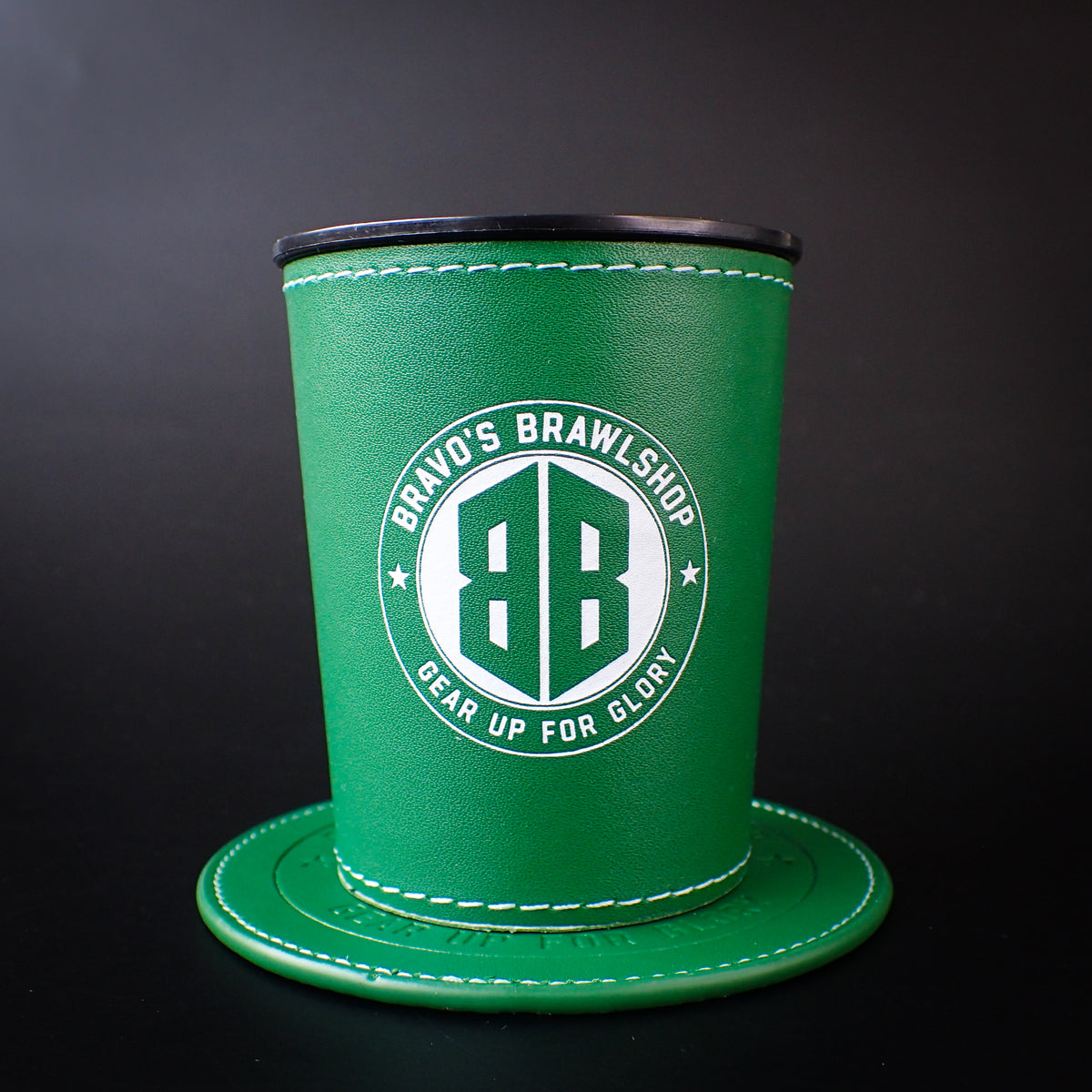 Bravo's Brawlshop Dice Cup and Slam Mat